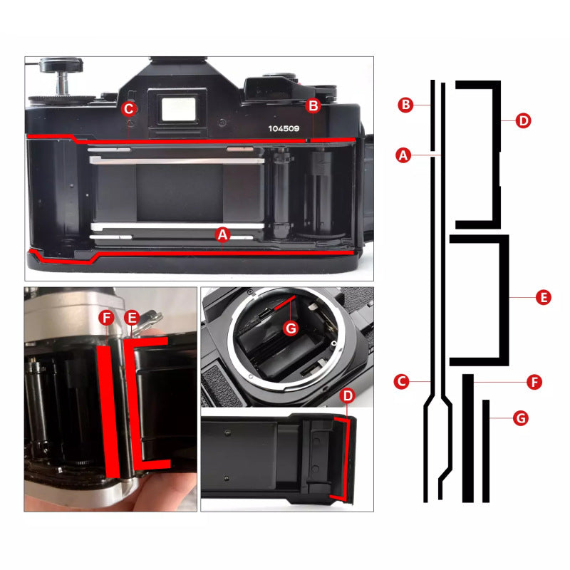 Pre-Cut Light Seal Replacement Kit