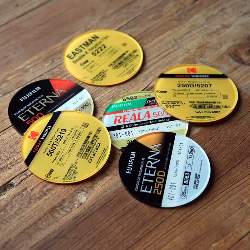 Cine Film Reel Coasters