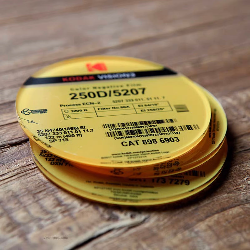 Cine Film Reel Coasters