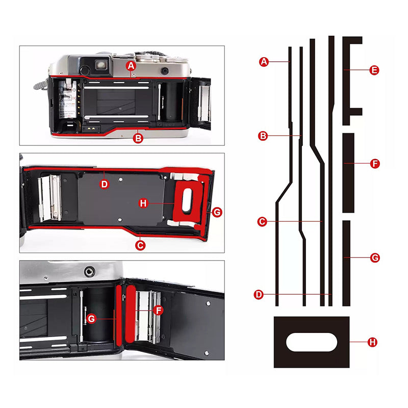 Pre-Cut Light Seal Replacement Kit