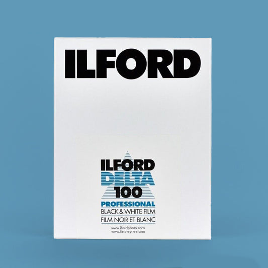 Ilford Delta 100 4x5 Film (25 sheets)
