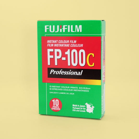Fujifilm FP-100C Instant Film (10 Exposures) - Expired
