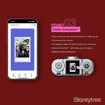 Fujifilm Instax Pal 2 Digital Camera