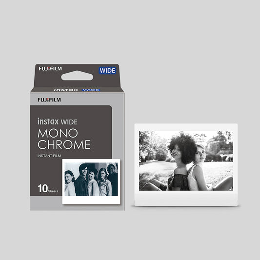 Fujifilm Instax Wide Film Monochrome (10 Exposures)