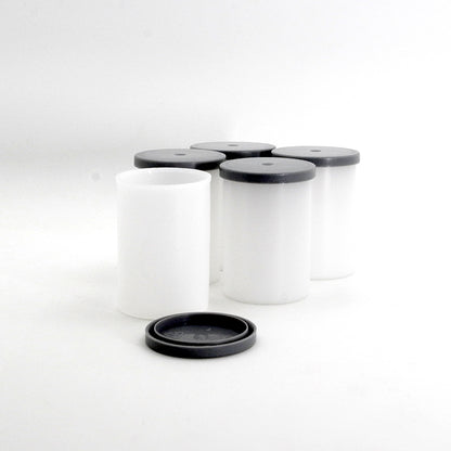 Empty 35mm Plastic Film Canisters