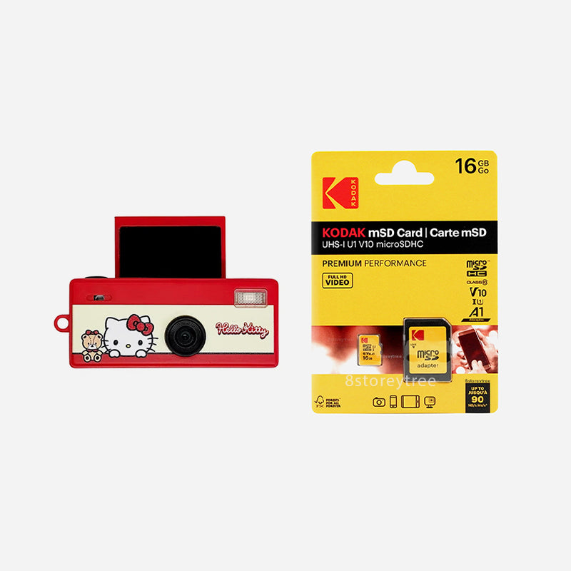 YASHICA x Hello Kitty Funtastic Keychain Camera (Classic Hello Kitty)