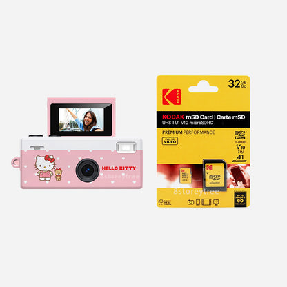 YASHICA x Hello Kitty Funtastic Keychain Camera (Polka Dot Edition)
