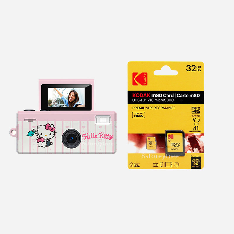 YASHICA x Hello Kitty Funtastic Keychain Camera (Cherries Hello Kitty)