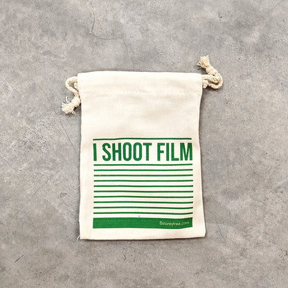 Thirtysi36 - 'I Shoot Film' Drawstring Pouch