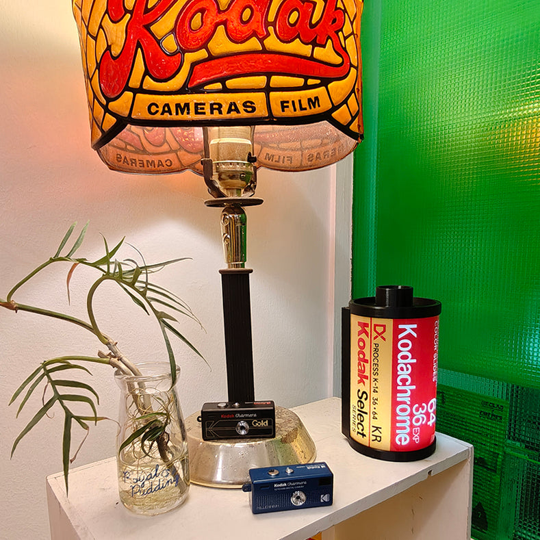 Film Canister Table Lamps