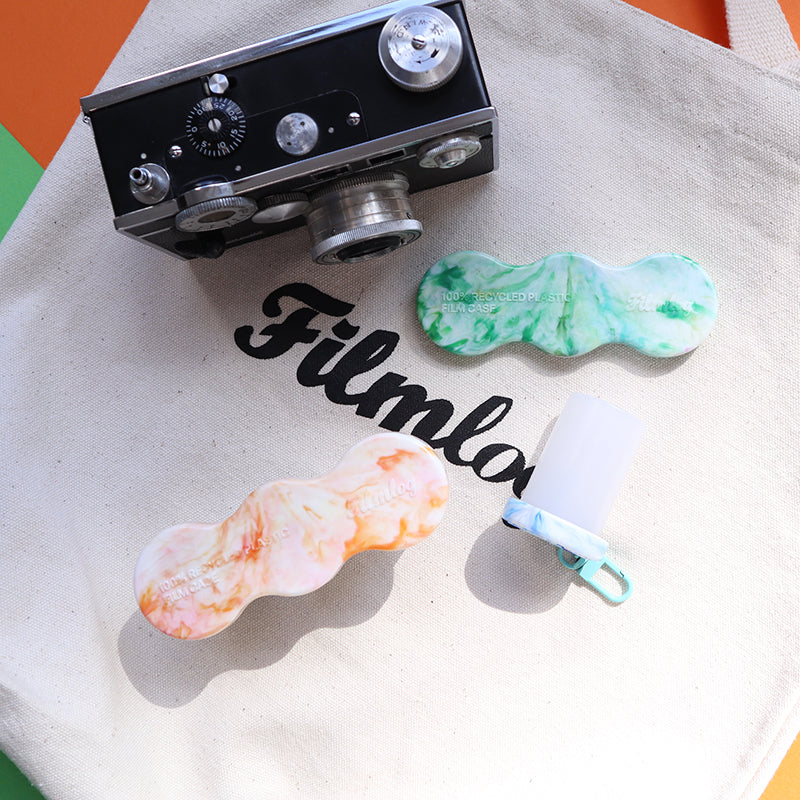 FilmLog - Upcycled 35mm Film Case (3 Rolls)