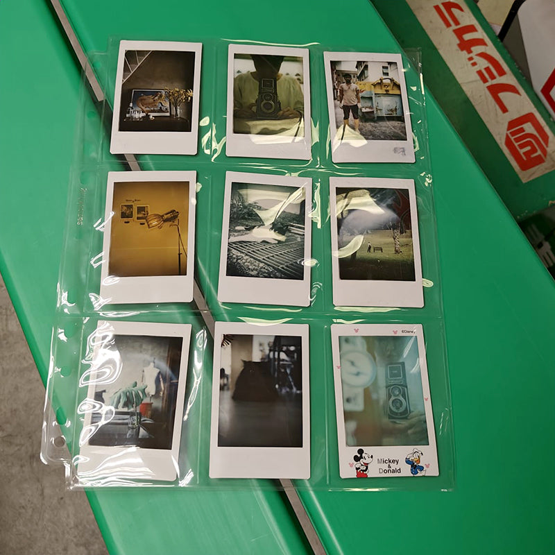 35mm/120/4x5 Negatives, Slides Film and Instax Film Archival Folder Album