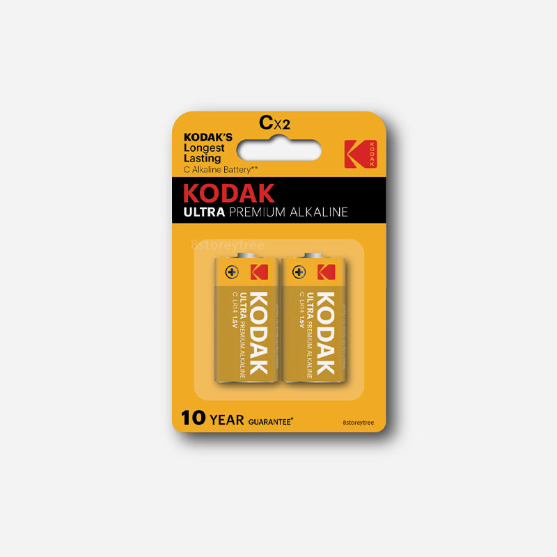 Kodak - Ultra Premium Alkaline C Battery