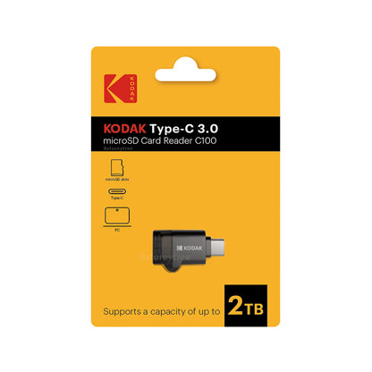 Kodak Micro SDCard Reader C100 (USB3.0 Type-C OTG)
