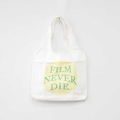FilmNeverDie White Tote Bag - Limited Edition