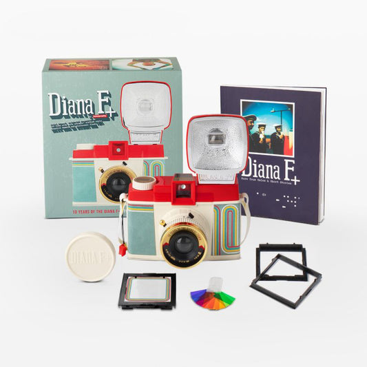 Lomography Diana F+ 120 Film Camera & Flash (10 Years Anniversary)