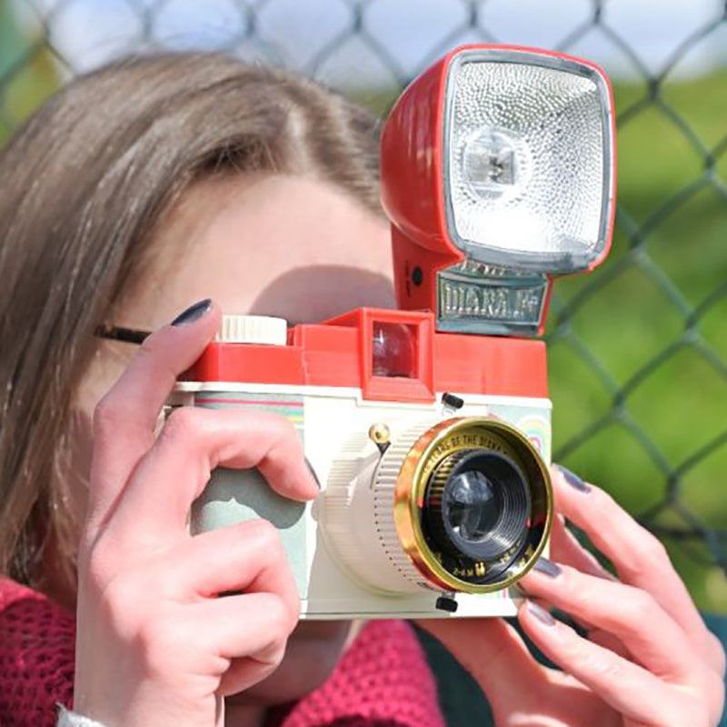 Lomography Diana F+ 120 Film Camera & Flash (10 Years Anniversary)