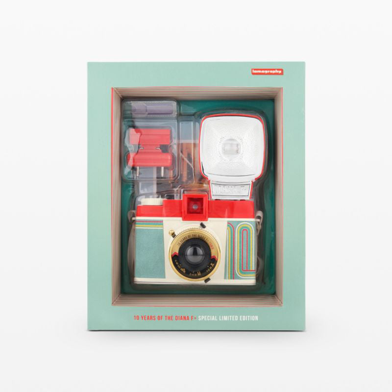 Lomography Diana F+ 120 Film Camera & Flash (10 Years Anniversary)