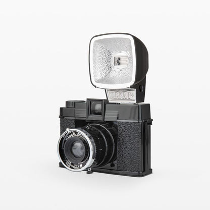 Lomography Diana F+ 120 Film Camera & Flash (Black Jack Edition)