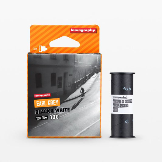 Lomography Earl Grey B&W 100 120 Film (3 Rolls)