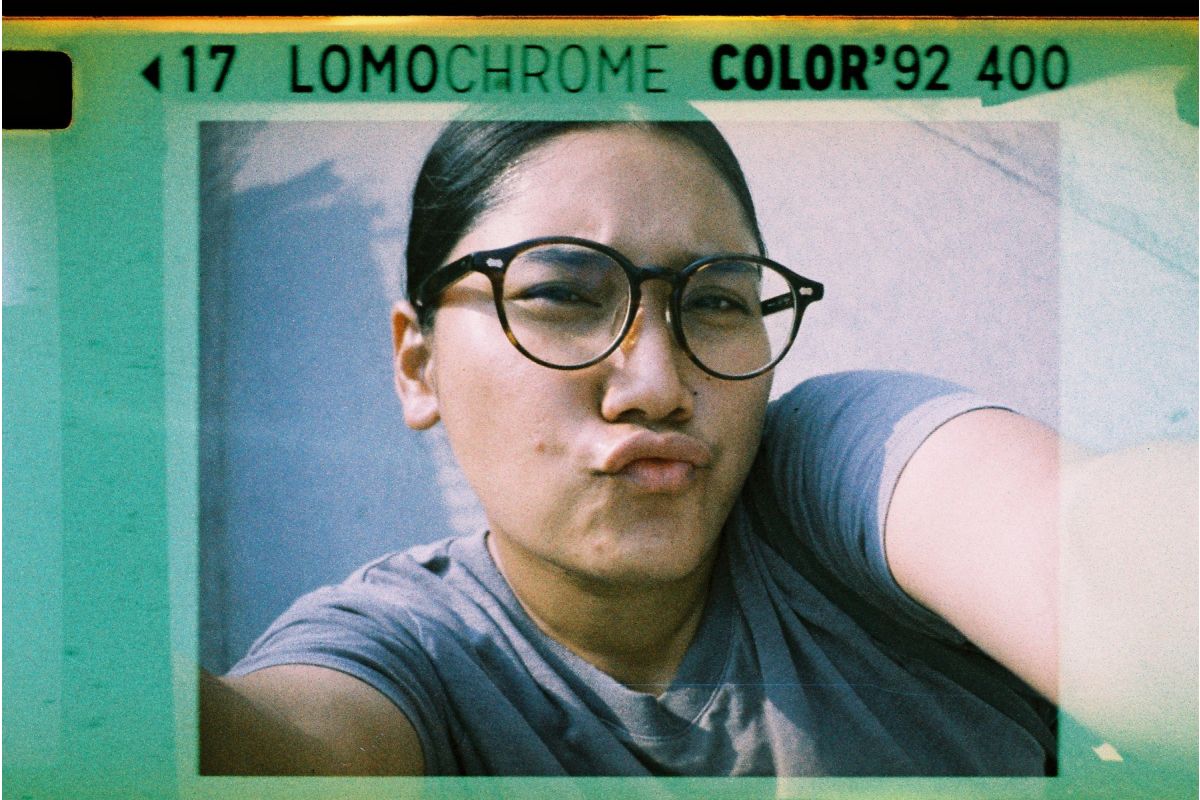 Lomography Lomomatic 110 Camera (Golden Gate)