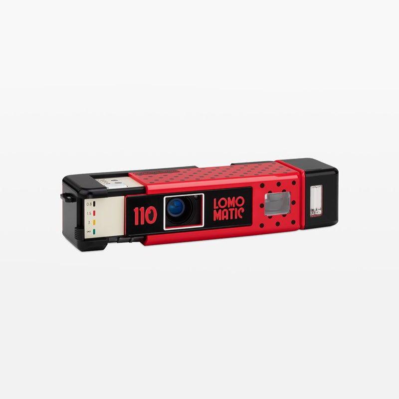 Lomography Lomomatic 110 Camera & Flash (Ladybug)