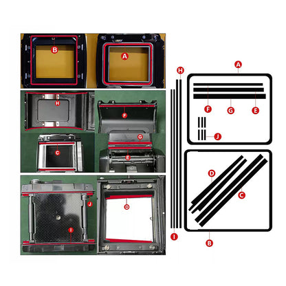 Pre-Cut Light Seal Replacement Kit