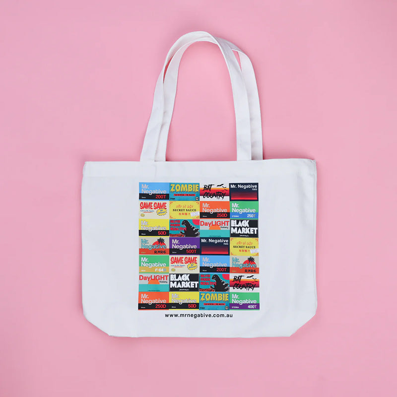 Mr. Negative "Film Box" Tote Bag