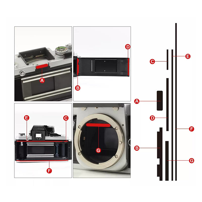 Pre-Cut Light Seal Replacement Kit