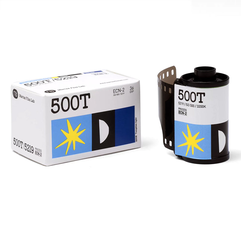 Martax Film Lab - 500T Tungsten Colour 35mm film