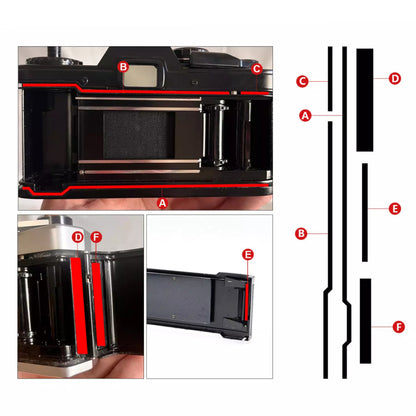 Pre-Cut Light Seal Replacement Kit