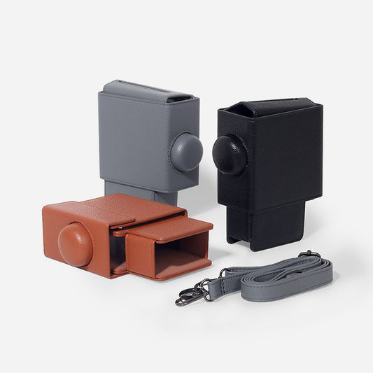 PU Leather Half Case Camera Pouch (Fujifilm Instax Evo Cinema)
