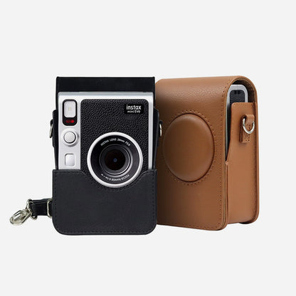 PU Leather Half Case Camera Pouch (Fujifilm Instax Evo Camera)