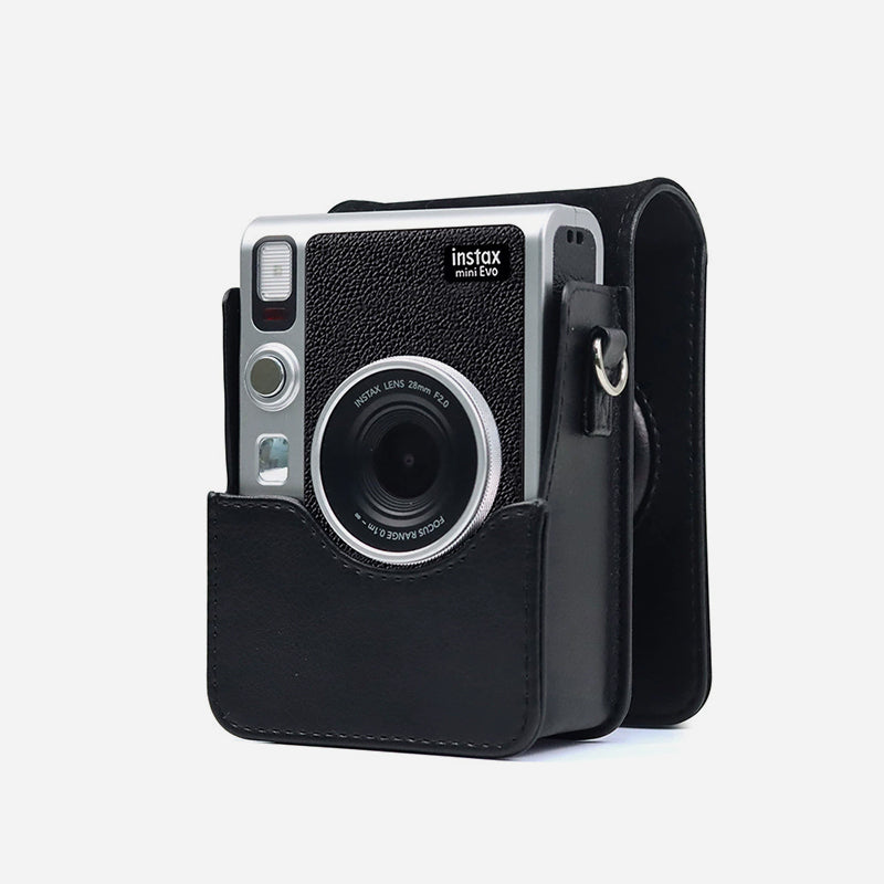 PU Leather Half Case Camera Pouch (Fujifilm Instax Evo Camera)