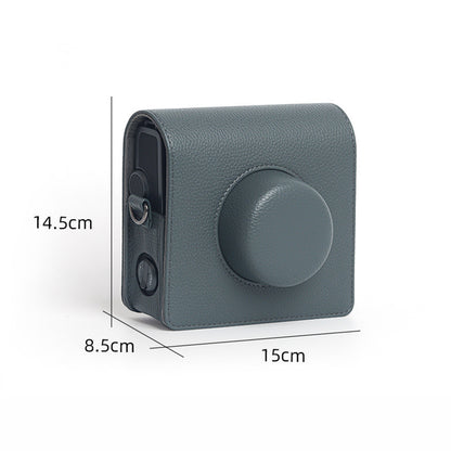 PU Leather Half Case Camera Pouch (Fujifilm Instax Wide Evo Camera)