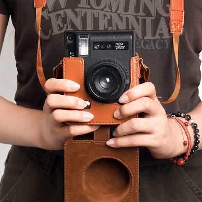 PU Leather Half Case Camera Pouch (Lomography Automat)