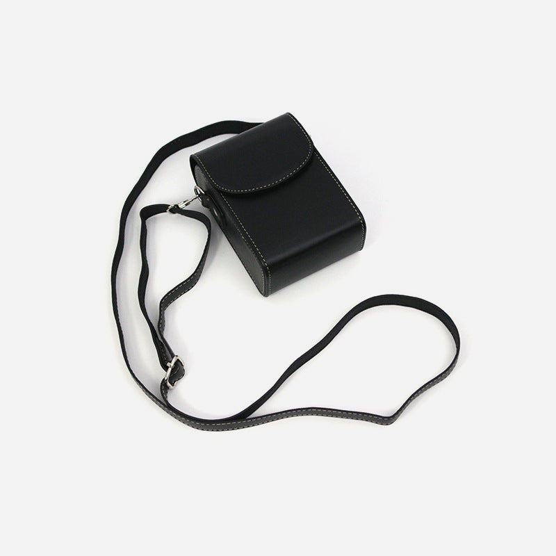 PU Leather Hard Case Camera Pouch