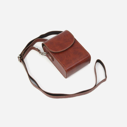 PU Leather Hard Case Camera Pouch