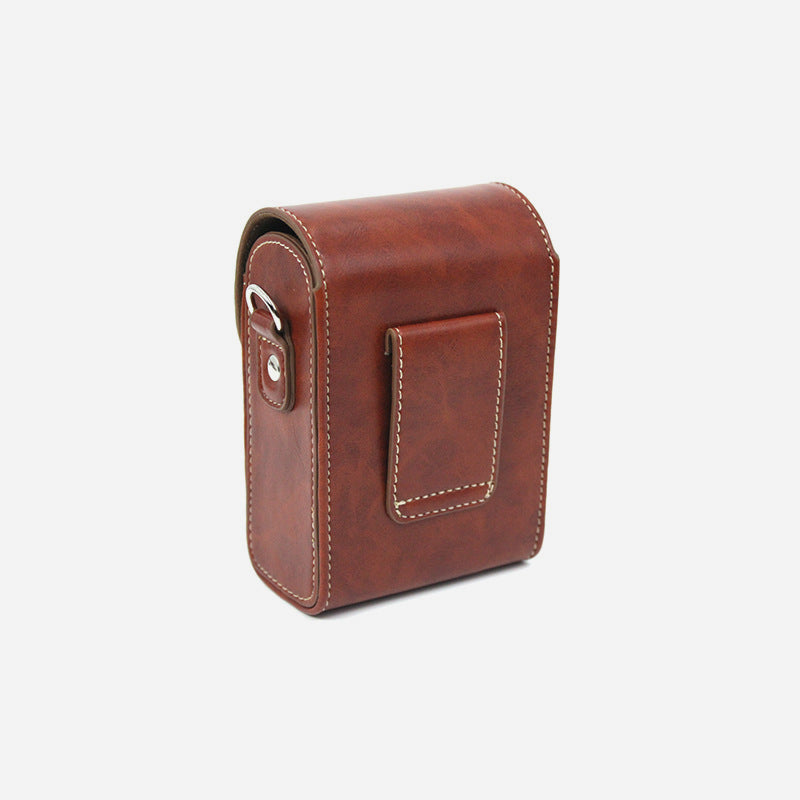 PU Leather Hard Case Camera Pouch