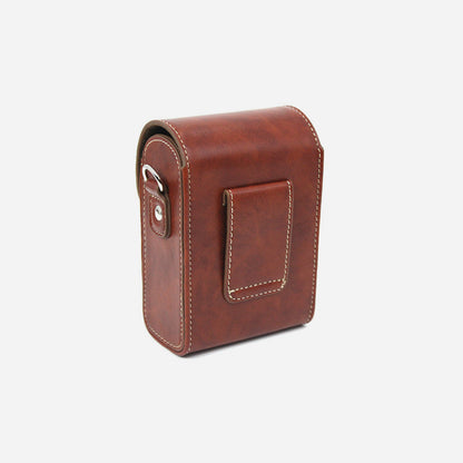 PU Leather Hard Case Camera Pouch