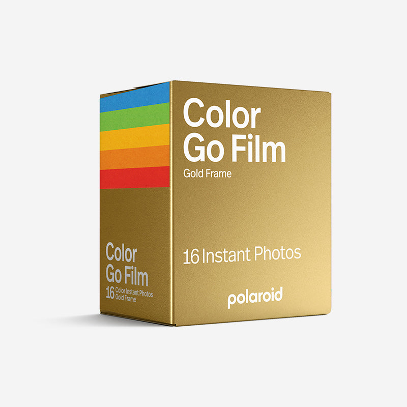 Polaroid Go Color Film Pack (16 Photos) - Golden Frame