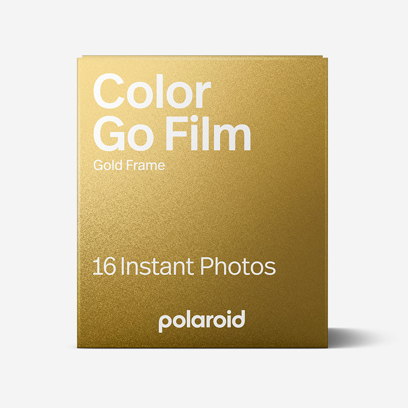 Polaroid Go Color Film Pack (16 Photos) - Golden Frame