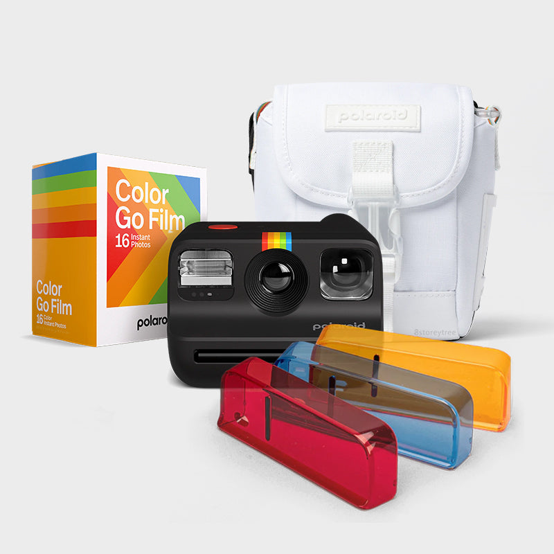 Polaroid Go Instant Camera (Black) - Bag Set