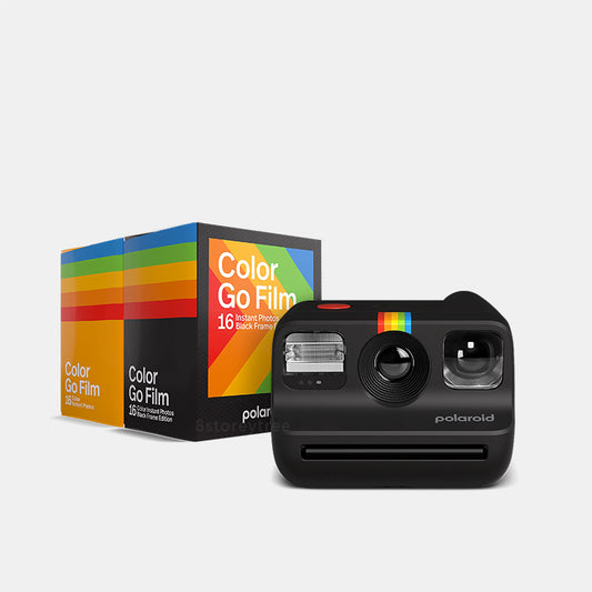 Polaroid Go Instant Camera (Black) - Starter Set
