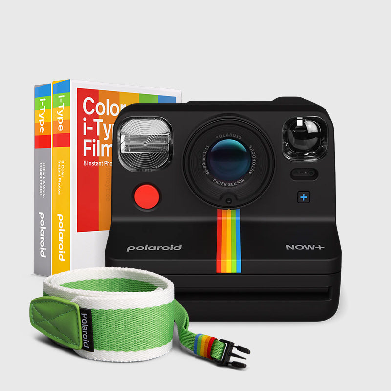 Polaroid Now Generation 2 i-Type Instant Camera with Autofocus 2-Lens  System (White & Black)