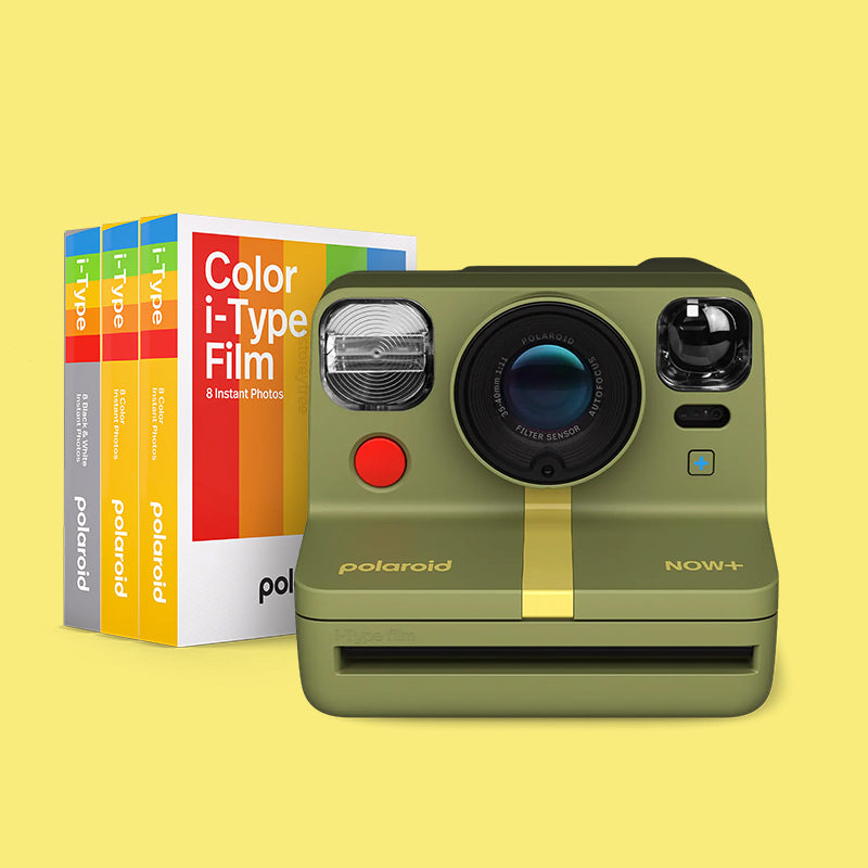 Polaroid Now+ i‑Type Instant Camera Starter Set