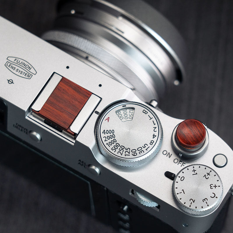 Hotshoe / Hot Shoe Cover (Wood) - Leica M6
