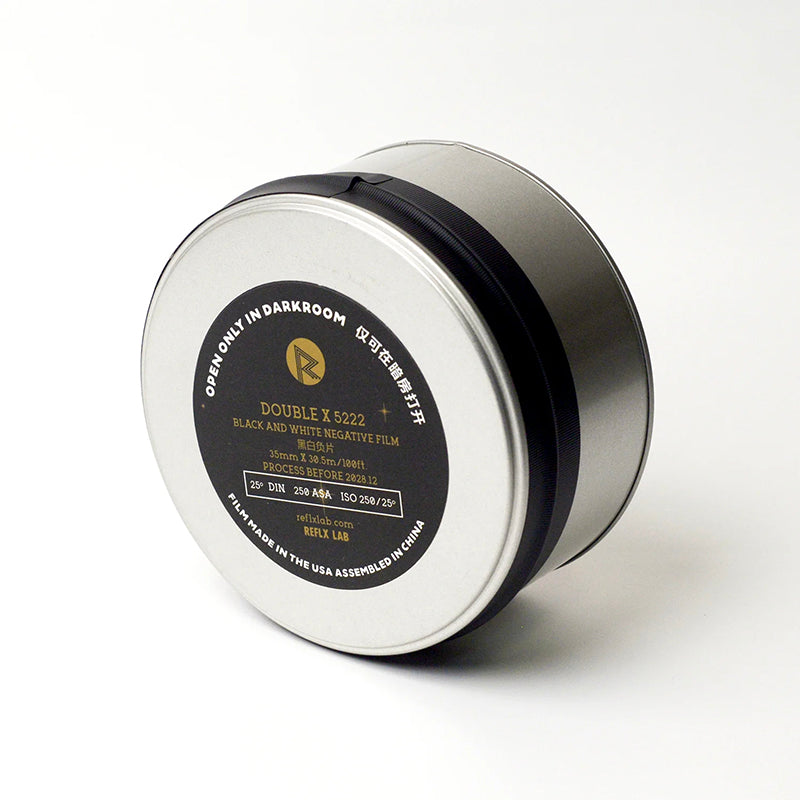 Reflx Lab - Double X Black & White 100ft Bulk Roll 35mm film
