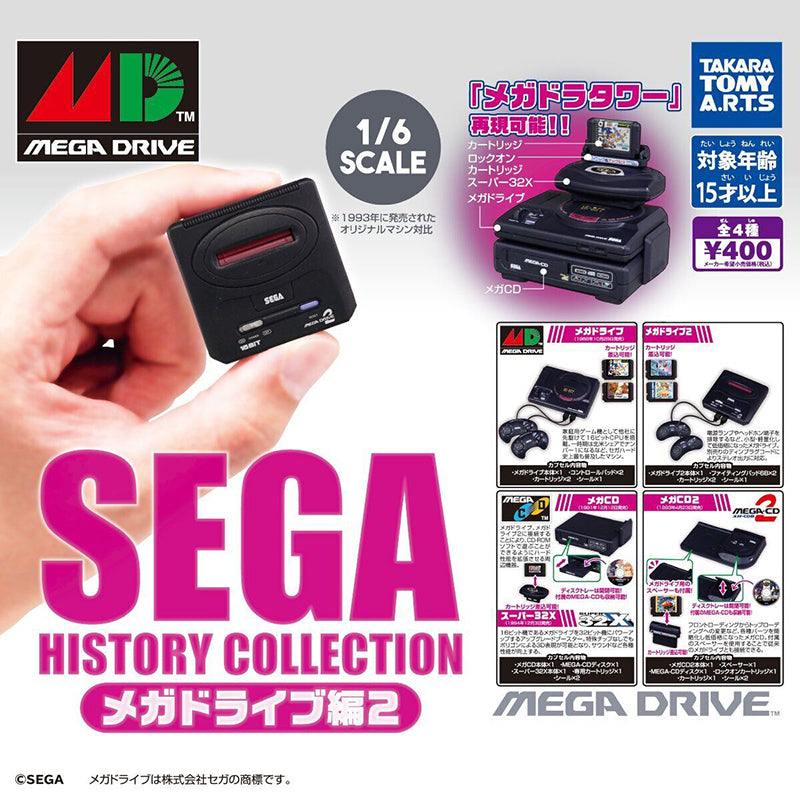 SEGA / MEGA DRIVE Edition 2 Miniatures (Gashapon - TakaraTomy)