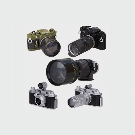 Canon Film Camera Miniatures (Gashapon - TakaraTomy)